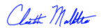 signature de Claudette Mallette
